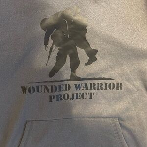 Men’s under armor wounded warrior project gray sweatshirt